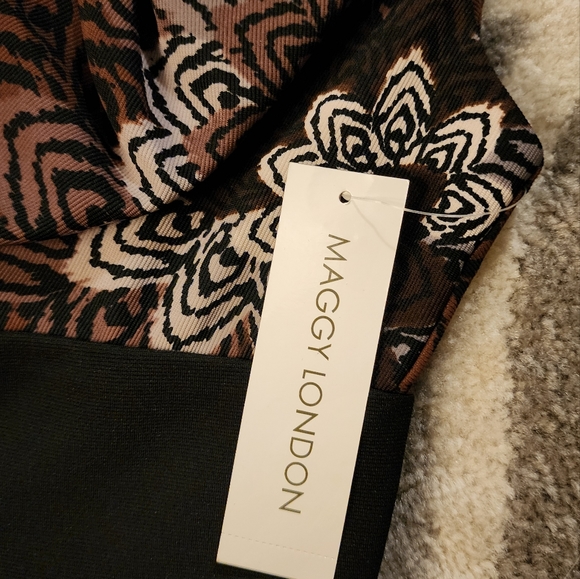 NWT Maggy London sleeveless sheath dress - Picture 5 of 7